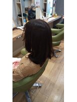 ブロッサム 東中野店 20代30代大人かわいいモカベージュナチュラルロブヘアー美肌