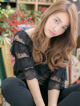 カバーヘア ブリス 戸田公園西口店(COVER HAIR bliss) アシンメトリーこなれグラマラスロングc5戸田公園20代30代40代