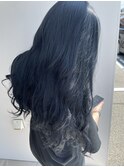 ブルーブラックカラー