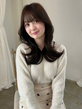 クイーン バイ ノイズ 西院(QUEEN by noism) 韓国風レイヤースタイル