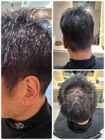 ヘアーソート(hair sort)&nbsp;【30代、40代、50代の男磨き】カット+白髪染めケアカラー