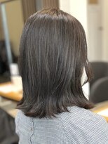 アトリエコア(Atelier Coa)&nbsp;ミルクティーベージュカラーくびれヘアグレージュカラー韓国