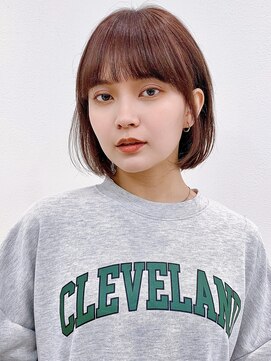 セイドット リー(Say. Ree) Say.内巻きボブミニボブ前髪ワンレン耳掛けショート20代30代40代