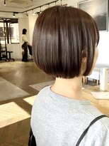 ファイブシーン アオヤマ(5SCENE AOYAMA)&nbsp;切りっぱなしボブミニボブパーマくびれボブ外ハネボブブリーチ