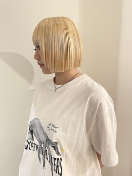 ユニコ(unico) ハイトーン/ダブルカラー/ミルクティー