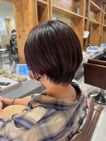 アドラーブル 駅南店(adorable) 大人美人イメチェン大人丸みボブこなれヘアチェリーブラウン