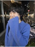 CAF FUKO ショートウルフパーマ/ウェーブパーマ/大阪/心斎橋