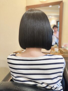 ボブビッシュ 東温店 縮毛矯正ボブ