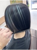 白髪ぼかし/髪質改善/インナーカラー ビフォア＆アフター