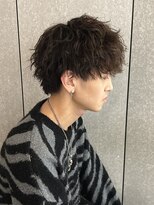 ニアウ 太田店(Niau)&nbsp;メンズ王道マッシュ波巻きスパイラルパーマ質感重視シャドウ