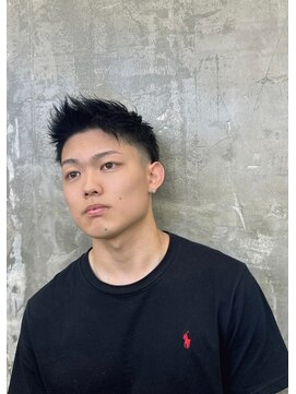 メンズサロン キング 梅田店(Men’s salon K!ng) 波巻きツイストスパイラルパーマ/フェザーパーマ/眉毛/メンズ