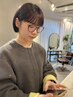 【贅沢ケア♪】カット＋ケアカラー＋クイックヘッドスパ＋プチトリートメント