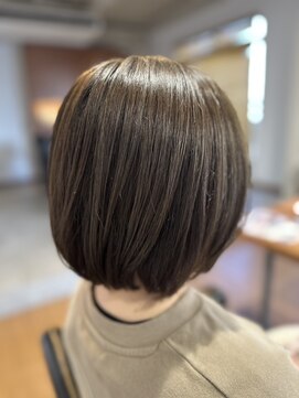 ヘアー バイ クローゼット(hair by closet) 大人ボブスタイル