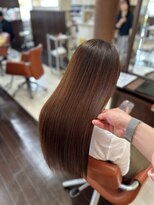 ウィーブ 成田店(Weve)&nbsp;ホワイトグレージュ/デジタルパーマ/チェリーブラウン/成田