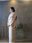 訪問着お着付け