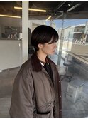 ショート　ショートボブ　丸みショート