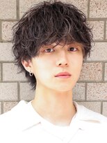 オーシャントーキョー 原宿(OCEAN TOKYO)&nbsp;波巻きパーマメンズツイストスパイラルパーマウルフ