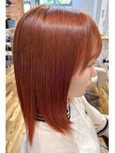 キリン (HAIR DESIGN Kirin) ブラッドオレンジカラー