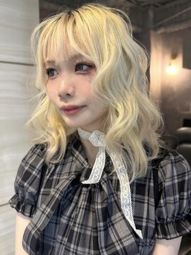 エルバイラビス 大宮(elu by lovis) 《巴結生》ブロンド/ブロンドカラー/抜きっぱなしブロンド