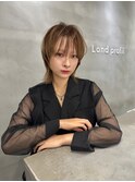 イメチェン　ボブ　外ハネボブ　美髪　ホワイトブロンド　韓国