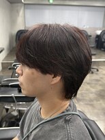 ニコ トウキョウ ロジック(nico TOKYO Logic)&nbsp;メンズセンターパートニュアンスパーマアップバング