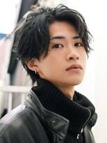 リップス 立川(LIPPS)&nbsp;パーマ　黒髪　リバースショート