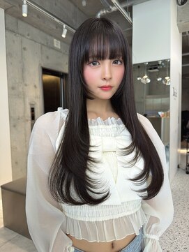 ロール 博多(Role) レイヤーカット小顔に見せるヘア/韓国ヘア/髪質改善/福岡/博多