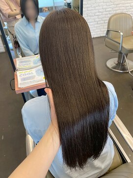 【DIFINO 青山】ストレート/髪質改善/ブラウンアッシュ