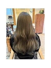 プリズム ヘアーデザイン みずほ台店 イルミナカラー ミントグレージュ