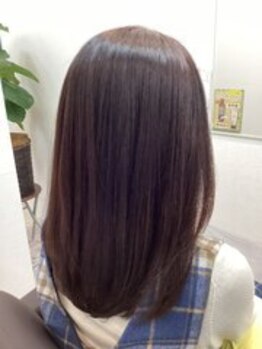 トリコ(toricot)の写真/ダメージを最小限に抑えた本格ストレート*毛先まで柔らかな質感と、思わず触れたくなる輝きをあなたに。