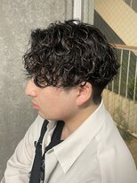 ワンズ リー 下北沢店(ONE's ly)&nbsp;波巻きパーマ/メンズ/下北沢