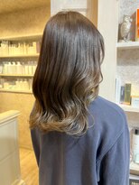 キャアリー(Caary) 福山美容室Caaryくすみベージュ髪質改善グラデーションカラー