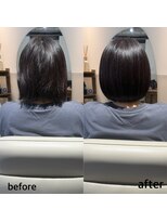 リブ(LIV) 40代ボブ|髪質改善縮毛矯正で叶える艶髪ボブ