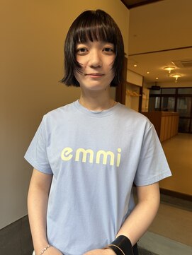 パーク(PARK) ボブデザインボブ顔まわりレイヤー外ハネボブミニボブ
