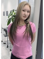 ディーン ジュスィ 栄店(DEAN JECY) 透明感グレージュ×アンブレラカラー
