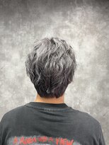 スピン 本八幡(SPIN)&nbsp;MEN’S HAIR/サーフカール/刈り上げセンターパート/本八幡