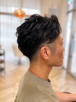 フロラクロマ 上通NEWS裏(FLORACHROMA)&nbsp;ツーブロック＋ニュアンスパーマ