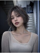 ロックス バイ マグ 松本(rocks BY MAG)&nbsp;大人可愛い小顔ひし形ショートボブ/似合わせカット