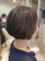 ジル ヘアアンドメイク 恵比寿(JILLE hair&make)&nbsp;大人ショートボブ華やかエレガント40代50代60代