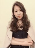 【morio池袋】サイドパートロングウェーブ
