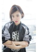 【salon de MiLK 原宿】かっこかわいいクールショートボブ