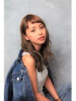 ココロ(COKORO)&nbsp;斜め前髪の小顔ロング