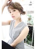 「ゆるっと毛束は重なるほど可愛い」