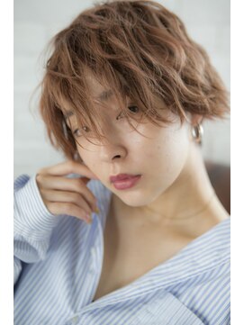 ミエル ヘア 新宿(miel hair) 秋の無造作ショート♪