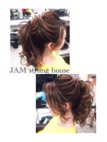 ジャムスタイリングハウス(JAM STYLING HOUSE) ☆華やかポニーテール☆