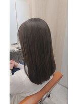 トゥーリ 浜町店 長崎(tuuli)&nbsp;個室美容室tuuli アッシュブラウン