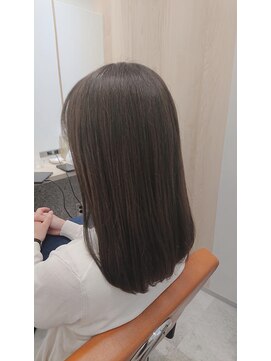 トゥーリ 浜町店 長崎(tuuli) 個室美容室tuuli アッシュブラウン