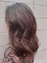 ビスコヘアー(BISCO hair) 大人かわいい_ハイライトカラー__エアリーミディ