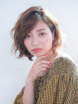 オーブ ヘアー アムール 学芸大学店(AUBE HAIR amour) 束感出やすいカラーのショートスタイル☆