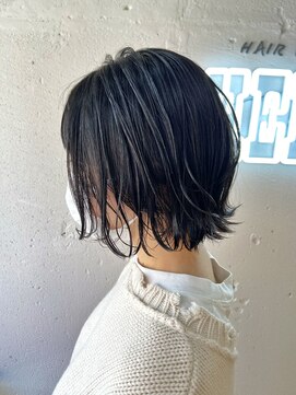 ヘアーワークス ヘルム 渋谷店(HAIR WORKS HELM) [HELM渋谷］ふんわりカールヘルシースタイルショコラアッシュ89